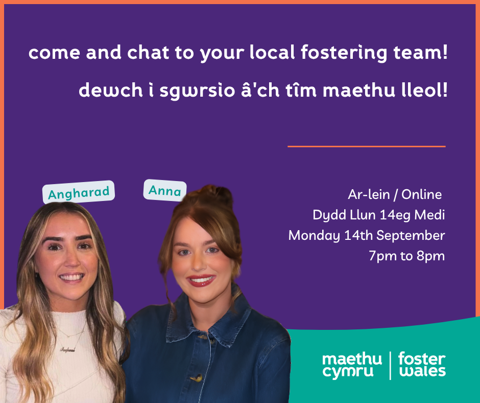 Foster Wales online session invitation