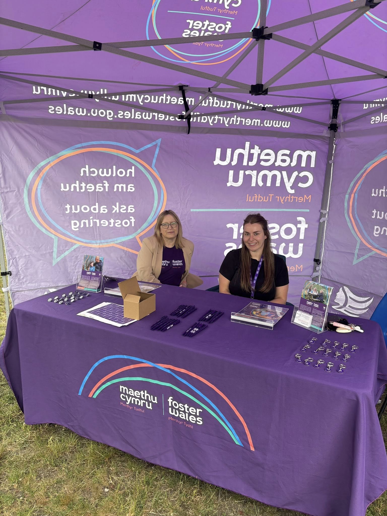 Foster Wales Merthyr recruitment team